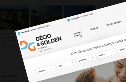 Décio e Golden Imóveis